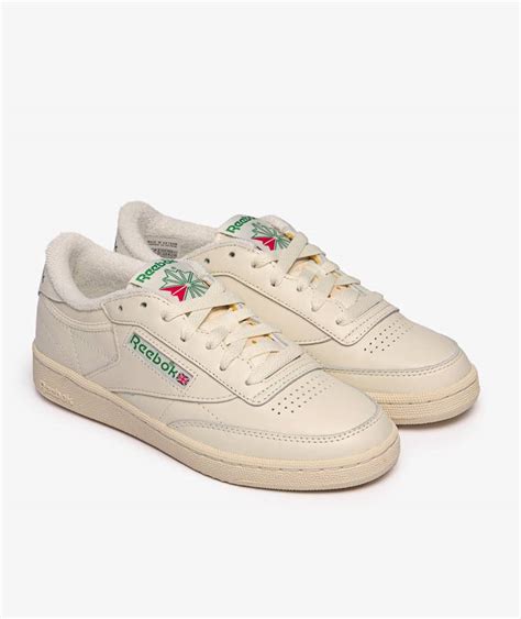 Beige Reebok Womens Club C 85 Vintage Svd