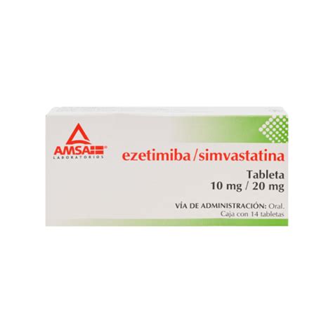 Ezetimiba Simvastatina Tabletas Farmacias Gi Mejoramos Tu