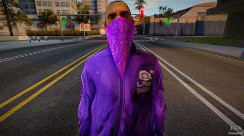 Ballas Guy With Cornrows Hd For Gta San Andreas