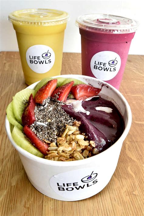 16 Ct Spots For Healthy Juices Smoothies And Açaí Bowls