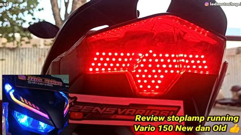 Led Stoplamp Running Vario 150 New‼️ Youtube