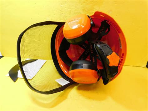 Stihl Advanced X Vent Helmet System Orange 7010 884 0110 For Sale Online Ebay