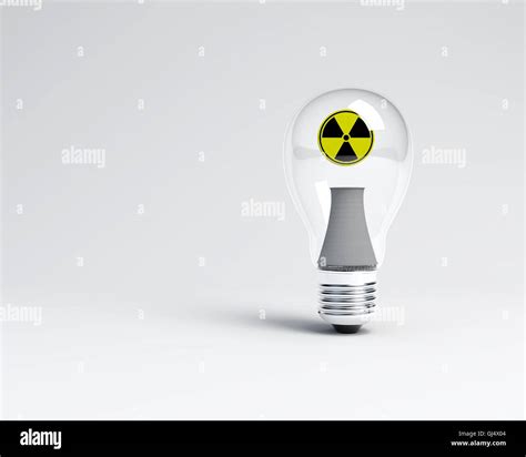 nuclear light bulb stock photo alamy