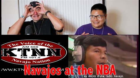 Navajo Broadcaster Announces Phoenix Suns Game Th World Quicktake