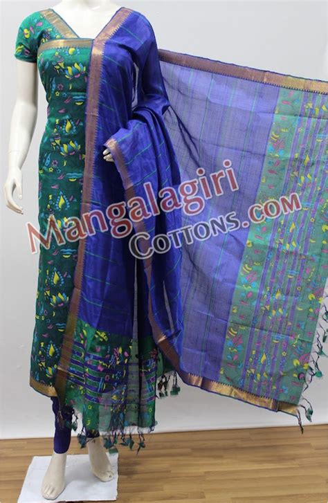 Mangalagiri Dress Material Mangalagiri Cottons