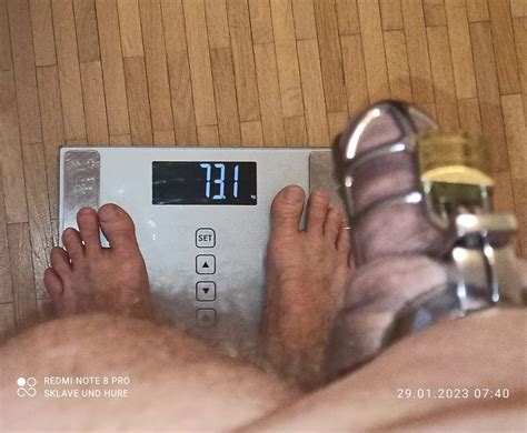 Naked Weighing With Cockcage And Clamps Nude Pics XHamster