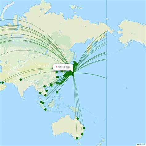 Tokyo Destinations Routes Airport Information