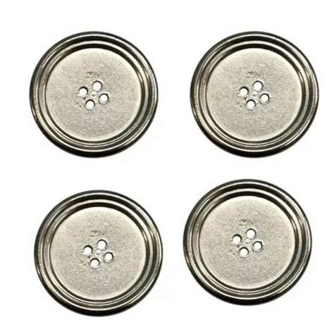 Metal Round Four Hole Garment Buttons At Rs 5 Piece In Chennai ID