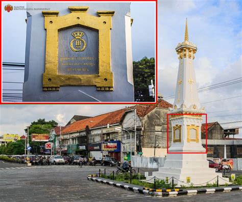 Makna 4 Prasasti Yang Ada Di Tugu Jogja Sejarah Pembangunan Tugu Pal