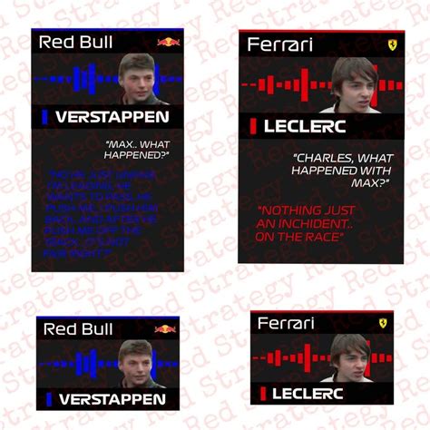 Just An Inchident Meme Charles Leclerc E Max Verstappen Team Etsy