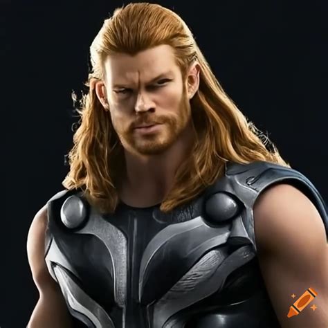 Artwork Of Thor With Electrifying Eyes On Craiyon