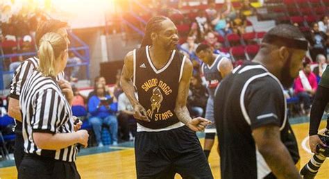 SNOOP DOGG LIGHTS UP THE COURT AT "HOOPS 4 WATER" CELEBRITY BASKETBALL ...