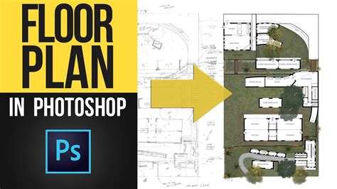 Floor Plan Photoshop Template ~ Photoshop Plan Floor Architecture Plans Mapping Landscape