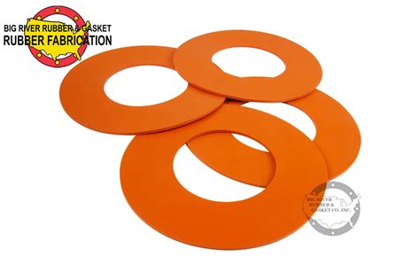 Silicone Rubber Gaskets Thick Big River Rubber Gasket