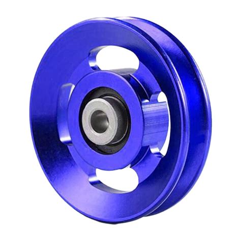 Funtasica Bearing Pulley Wheel Aluminium Alloy Pulley Replacement Round