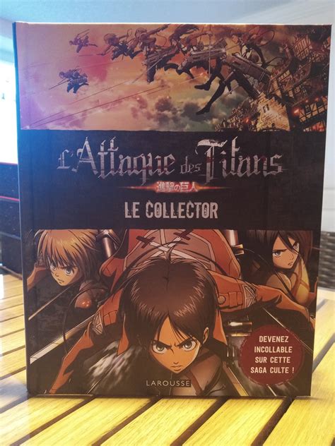 LAttaque Des Titans Un Livre Collector Et Un Almanach Chez Larousse