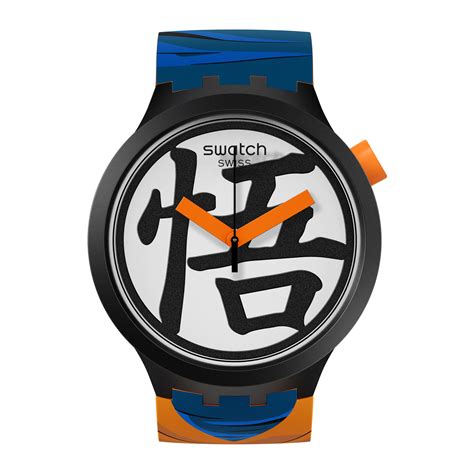 Reloj Swatch Goku X Swatch Sb Z Negro Btime