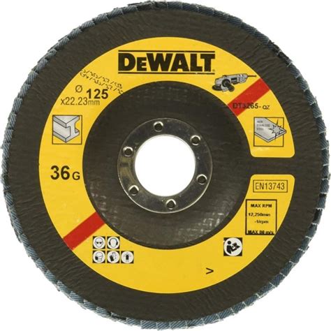 Dewalt Dt Qz Disco De L Minas Di Metro Mm Grano C Ncavo