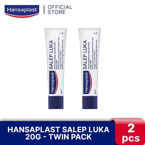 Jual Hansaplast Salep Luka 20g Twin Pack Salep Perawatan Luka