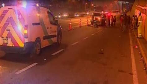 Surco Hombre murió atropellado al intentar cruzar la Panamericana Sur