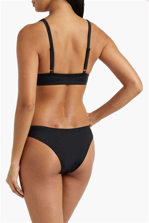 Onia Mallory Triangle Bikini Top The Outnet