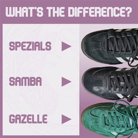 Find Out The Difference Between Adidas Sambas Gazelles And Spezials In