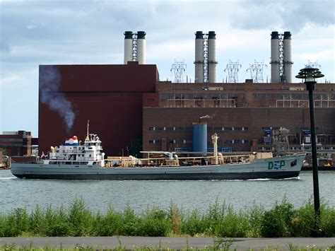 North River Dep Sludge Vessel East River New York City A Photo On