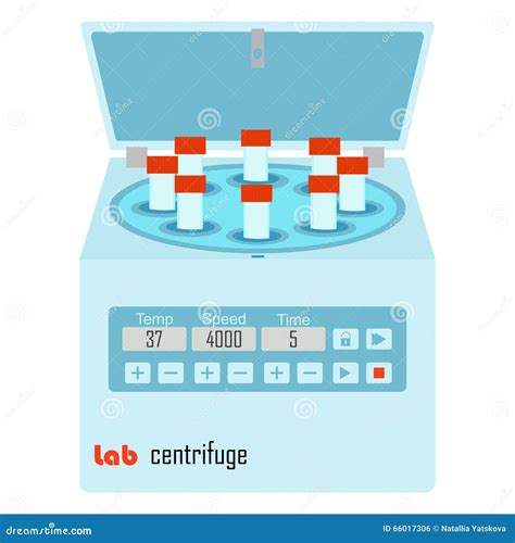 Lab Centrifuge Stock Vector Illustration Of Medicine 66017306