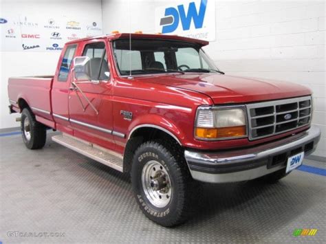 Toreador Red Metallic Ford F Xlt Extended Cab X