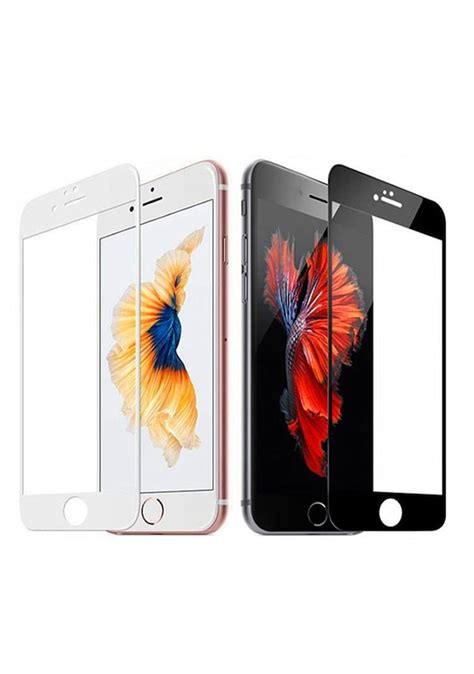 IPhone Uyumlu 7 Plus Ekran Koruyucu 9D Tam Kaplayan Kavisli 407154497