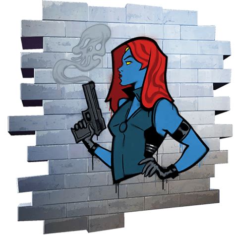 True Mystique Fortnite Spray Fortnitegg