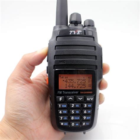 Tyt Th Uv D Walkie Talkie W Dual Band Vhf Mhz Uhf