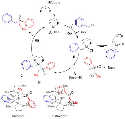 Ni Catalyzed Enantioselective Benzylation Of Secondary Phosphine Oxide