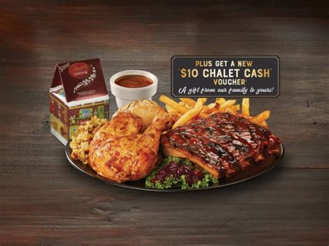 Swiss Chalet Festive Special 2021 Menu Start Date 10 Chalet Cash