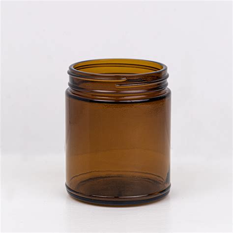 Oz Amber Straight Sided Jar Wholesale Supplies Plus