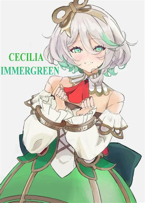 Cecilia Immergreen Hololive And 1 More Drawn By Hassssa Danbooru