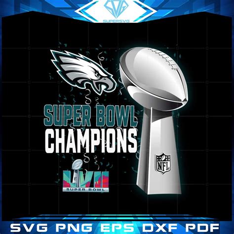 Philadelphia Eagles Super Bowl Lvii 2023 Champions Png