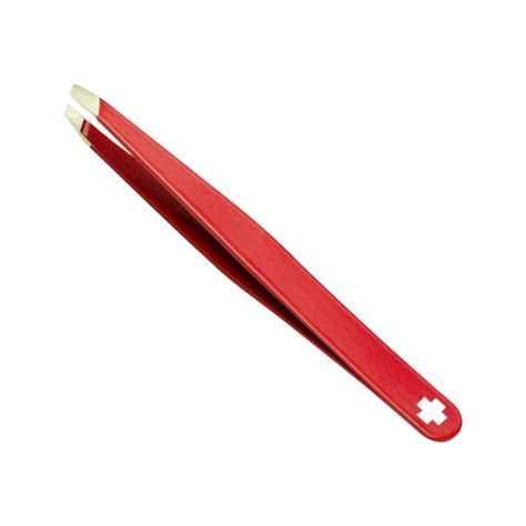 Rubis Classic Slant Swiss Cross Tweezer