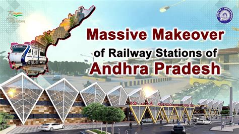 Infra Push To Revamp Railway Stations Of Andhra Pradesh Amrit Bharat