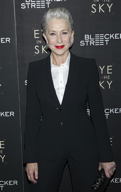 Helen Mirren - Eye In The Sky Premiere in New York City • CelebMafia