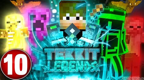 Lets Play Tekkit Legends Episode 10 Quarry Rolling Machine And Rock