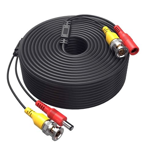 KONKIN BOO 100ft Video And Power BNC Cable Replacement For CCTV