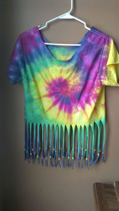 Diy Tie Dye Fringe Shirt Artofit