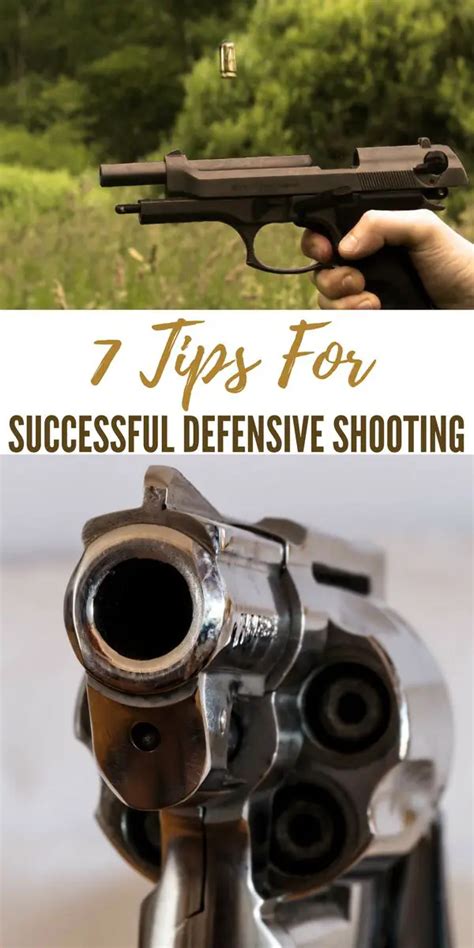 7 Tips For Successful Defensive Shooting