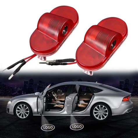 2pcs Car Welcome Light For Seat Logo Led Door Light Laser Projector Lights Signal Lamp For Seat