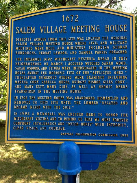 The Original Salem Meeting House A Glimpse Into Salems History