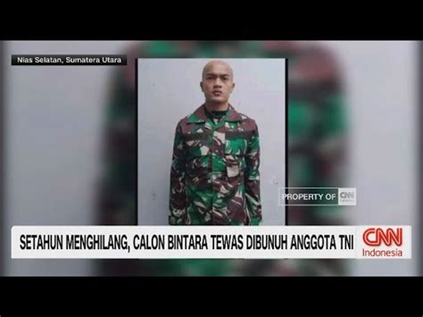 Setahun Menghilang Calon Bintara Tewas Dibunuh Oknum Anggota Tni Al