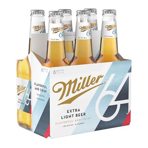 Miller 64 Beer 12 oz Bottles - Shop Beer at H-E-B