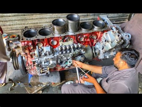 Rebuild Hino J Truck Engine Fitting Full Engine Amazing Thing