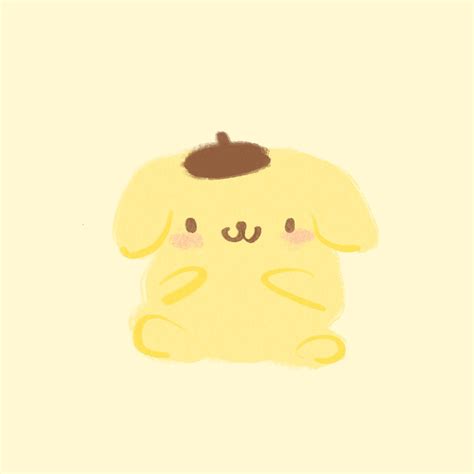 Pompompurin Procreate Art By Me Sanrio